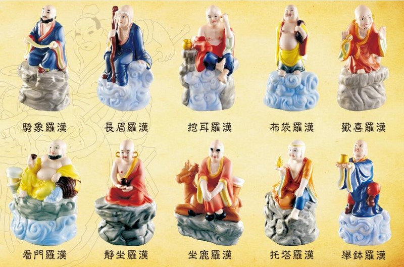 御良源——十八羅漢